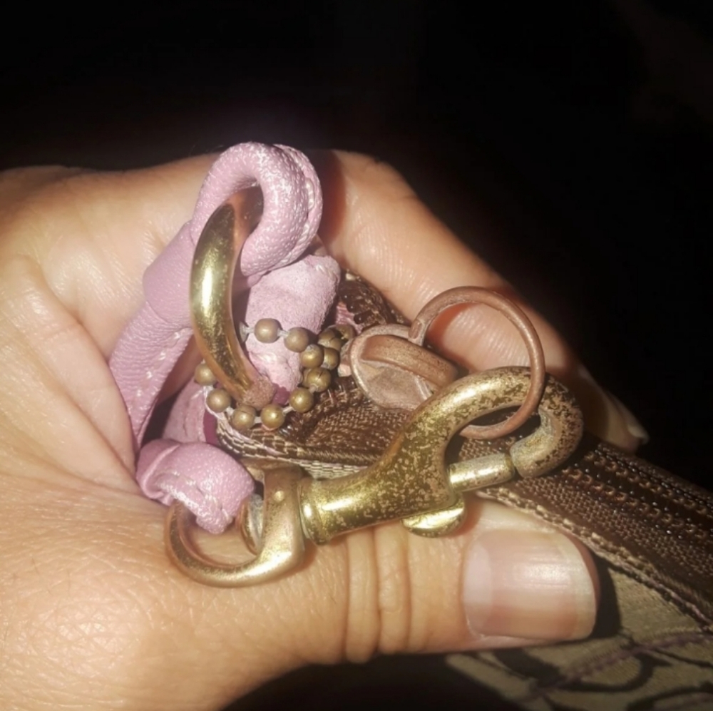 Pink Coach Wristlet - Picture 2 of 4